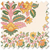 Petal & Block Nitara, Marigold - Roman Blind